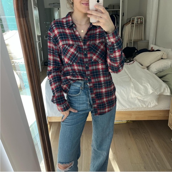 Multicolor plaid shirt - Picture 2 of 2